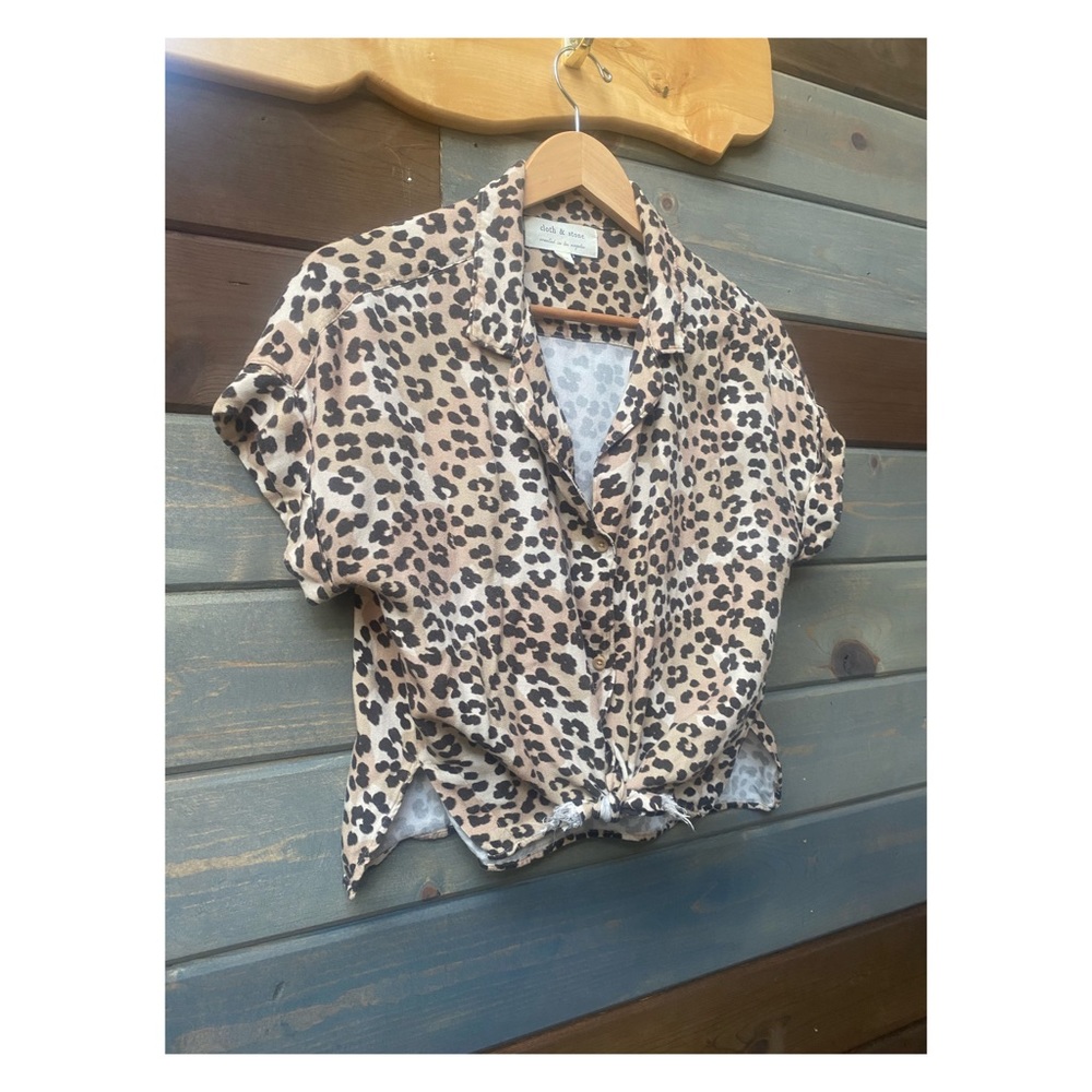 cloth & stone/Anthropologie | Leopard Print Shirt